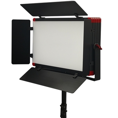 Luz portátil para fotografía con cubierta acrílica de aleación de aluminio