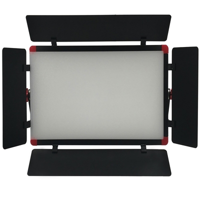Luz portátil para fotografía con cubierta acrílica de aleación de aluminio