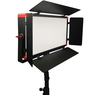 Luz portátil para fotografía con cubierta acrílica de aleación de aluminio