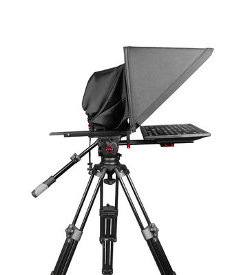 Teleprompter de 24 pulgadas de televisión y estudio de transmisión con mando a distancia de 5 metros Tystvideo