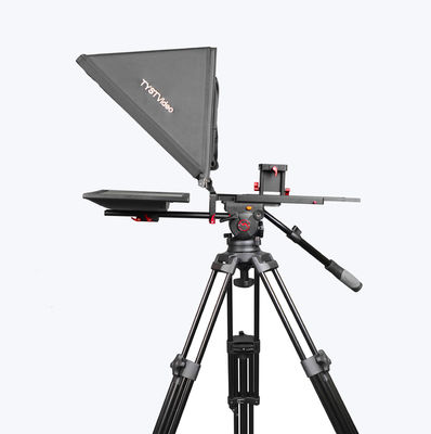 Teleprompter de 24 pulgadas de televisión y estudio de transmisión con mando a distancia de 5 metros Tystvideo