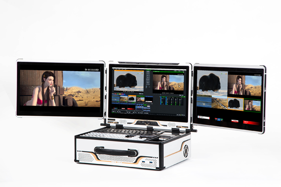 Dispositivo AIO de transmisión en vivo profesional con 16G de RAM con software vMix Tamaño de pantalla de 17,3 pulgadas