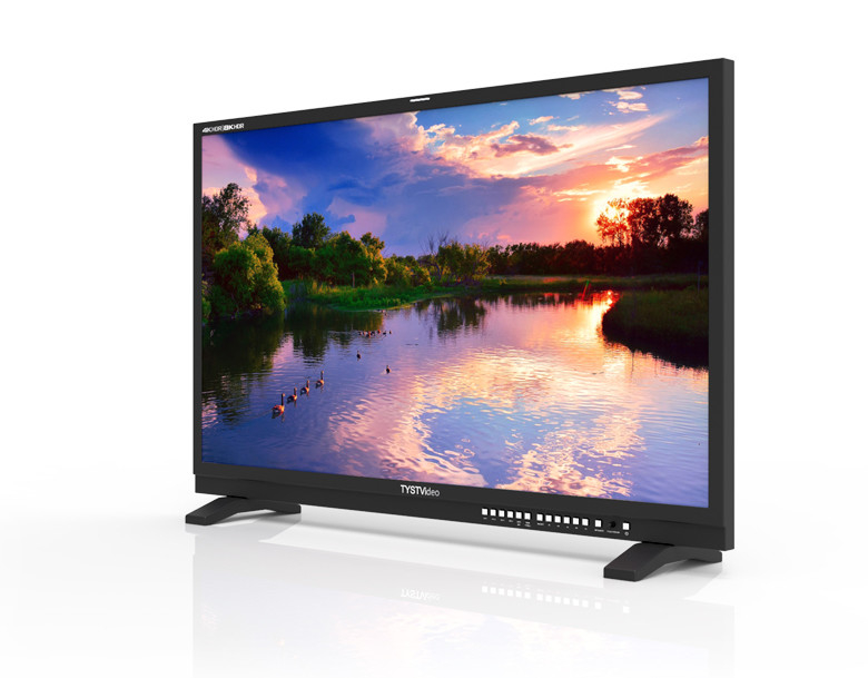 TYSTVideo 50&quot; 4K 8K Ultra-HD Resolución SFP Entrada Director de Transmisión Monitor para vigilancia de CCTV Haciendo películas