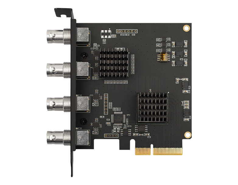 La adquisición de audio y video en vivo se hace fácil con la tarjeta de captura HD 1080p TY-4SDI