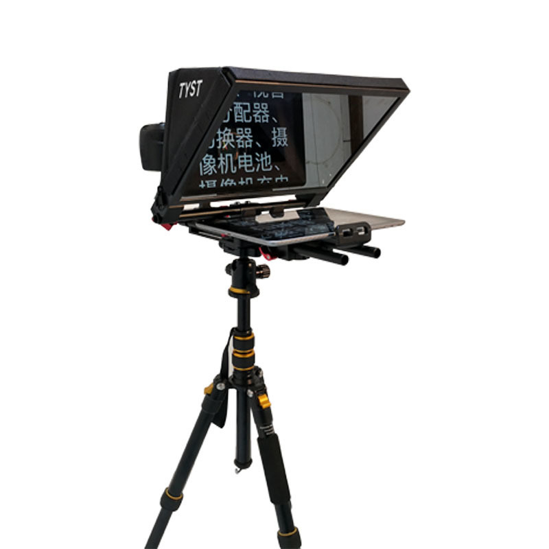 TS310 7-13 pulgadas Tystvideo Portable Entrevista Discurso Tablet Teleprompter para deportes en vivo