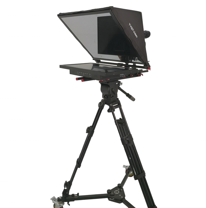 Teleprompter de estudio de 22 pulgadas para entrevista de transmisión TYSTVideo Hardcore Producto SD-AS22Pro