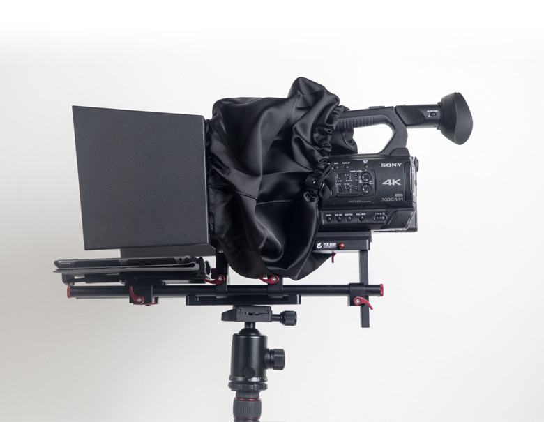Teleprompter portátil universal para tabletas / cámaras DSLR Grabación de vídeo transmisión en vivo