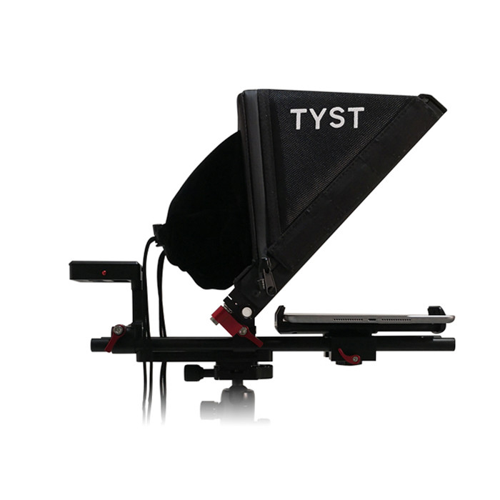 Tipo de vidrio divisor Vidrio templado Teleprompter portátil 10 de 13 pulgadas para Android o iPad
