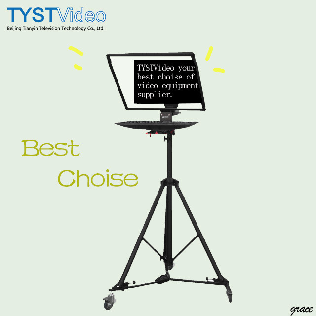 Teleprompter de deportes en vivo de 19 y 20 pulgadas con monitor de auto-prueba TS-200 10-30 pies Tystvideo