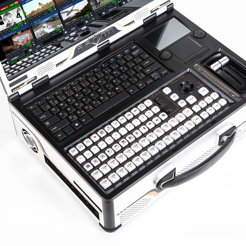 Guía de Tystvideovideo All-In-One Machine Transmisión en vivo de 17,3 pulgadas Pantalla de matado con conmutador Vmix