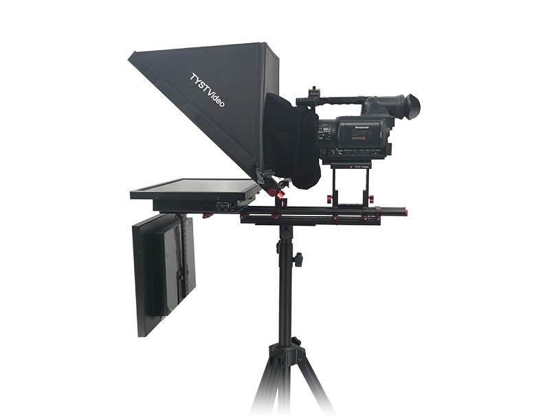 Teleprompter portátil de control de pantalla de 21 pulgadas para transmisión en vivo