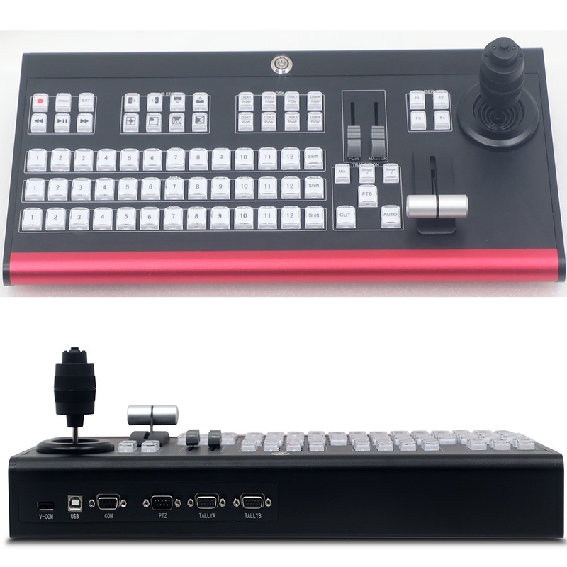 Alta base de protocolo MIDI vMix Superficie de control para estudios de transmisión negros muy elogiado