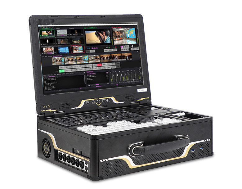 Computadora privada de transmisión de molde vMix todo en uno con monitor de 17,3 pulgadas TYSTDIRCT AIO PC